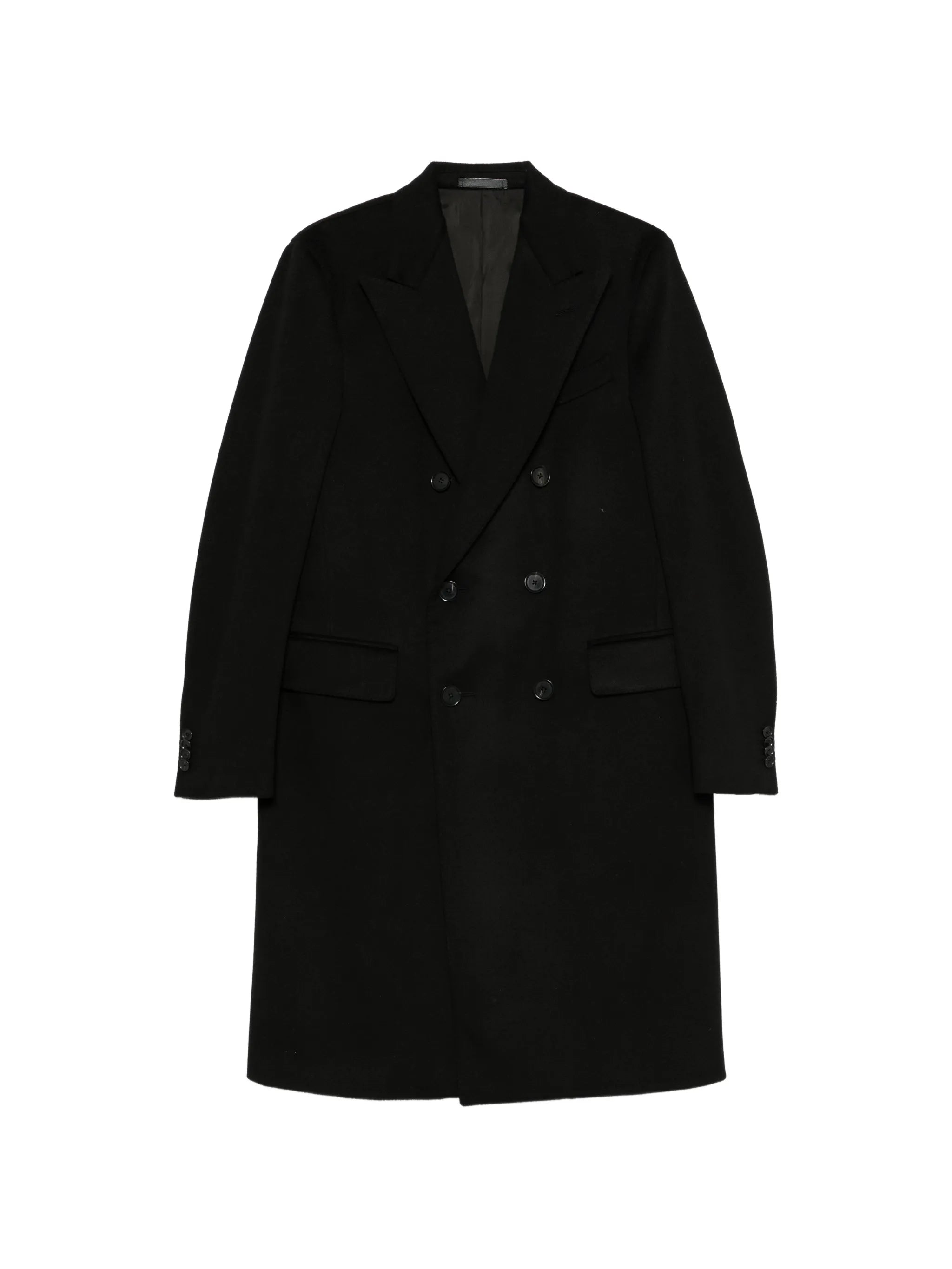 Caruso Caruso Double-breasted Peaked-lapel Coat