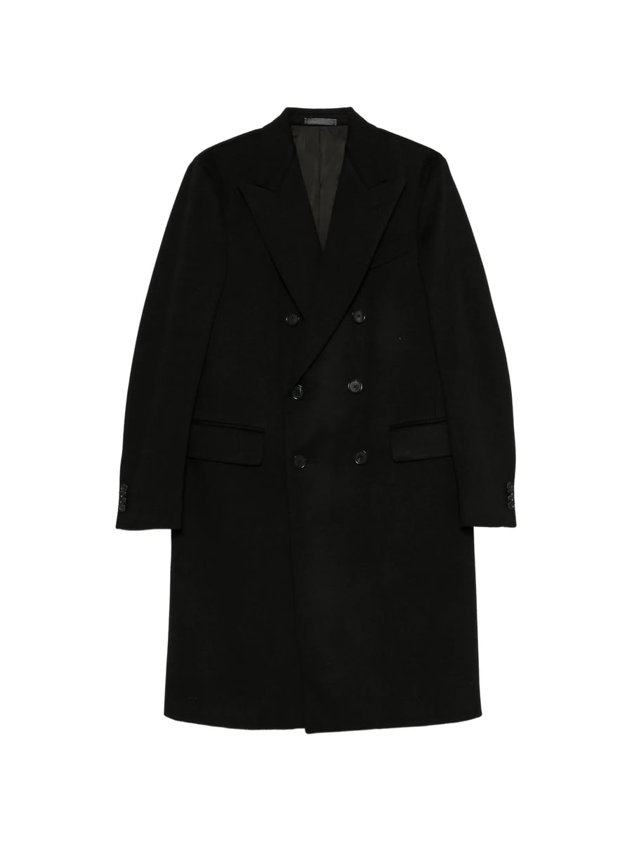 Caruso Caruso Double-breasted Peaked-lapel Coat