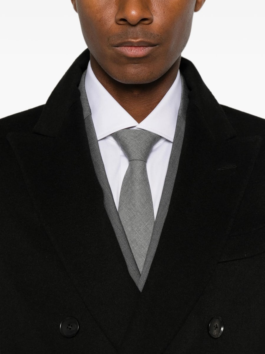 Caruso Caruso Double-breasted Peaked-lapel Coat, view 2