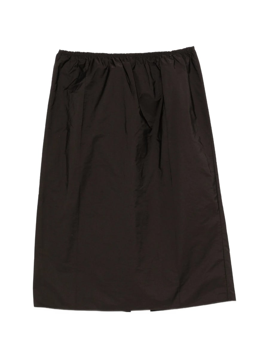 Carven Carven Pearl-embellished Gathered Midi Skirt