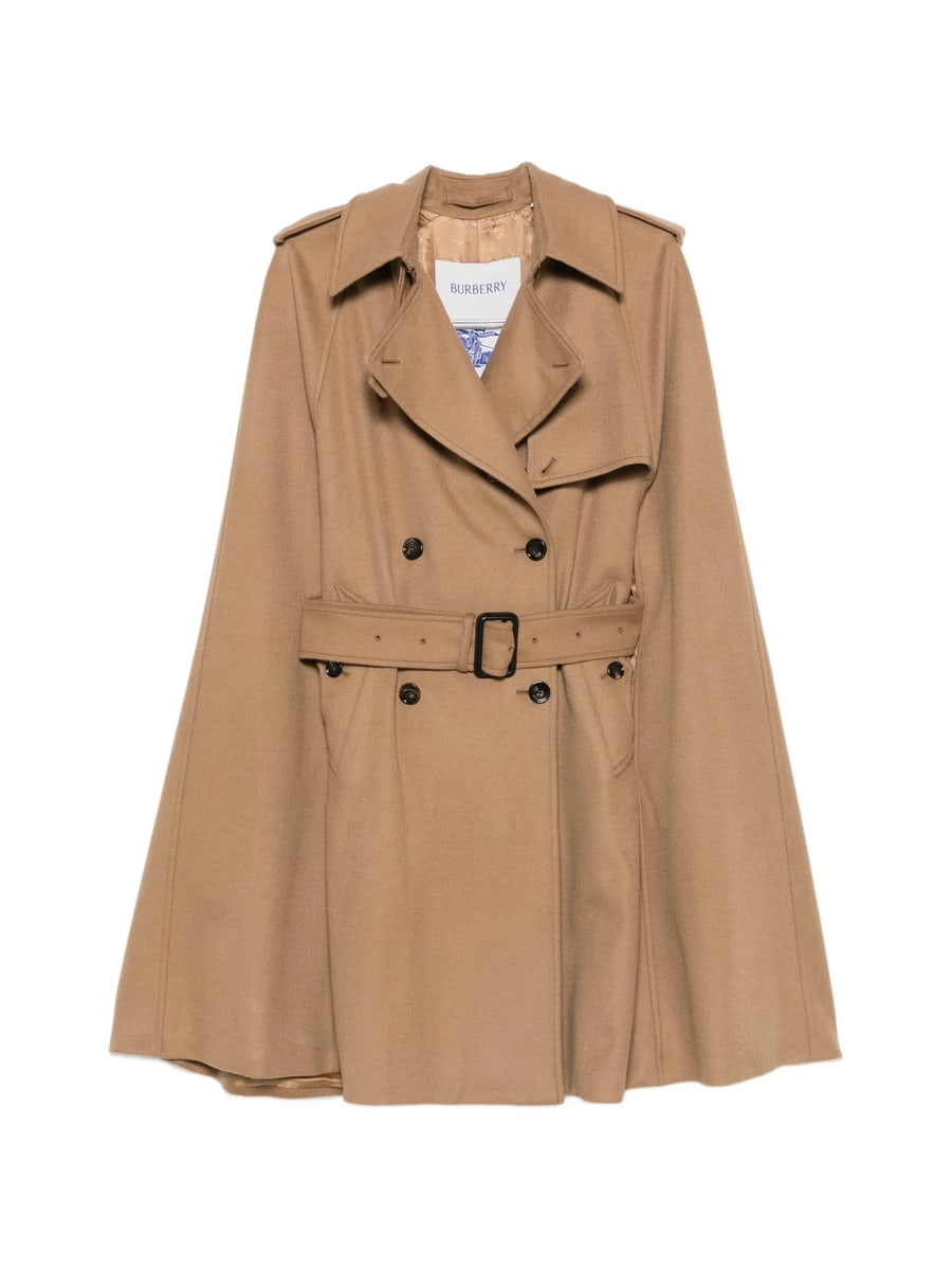 Burberry Burberry Belted Cape