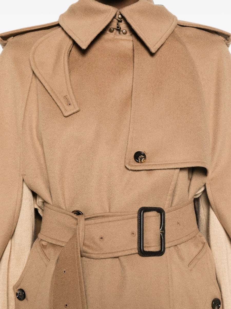 Burberry Burberry Belted Cape, view 2