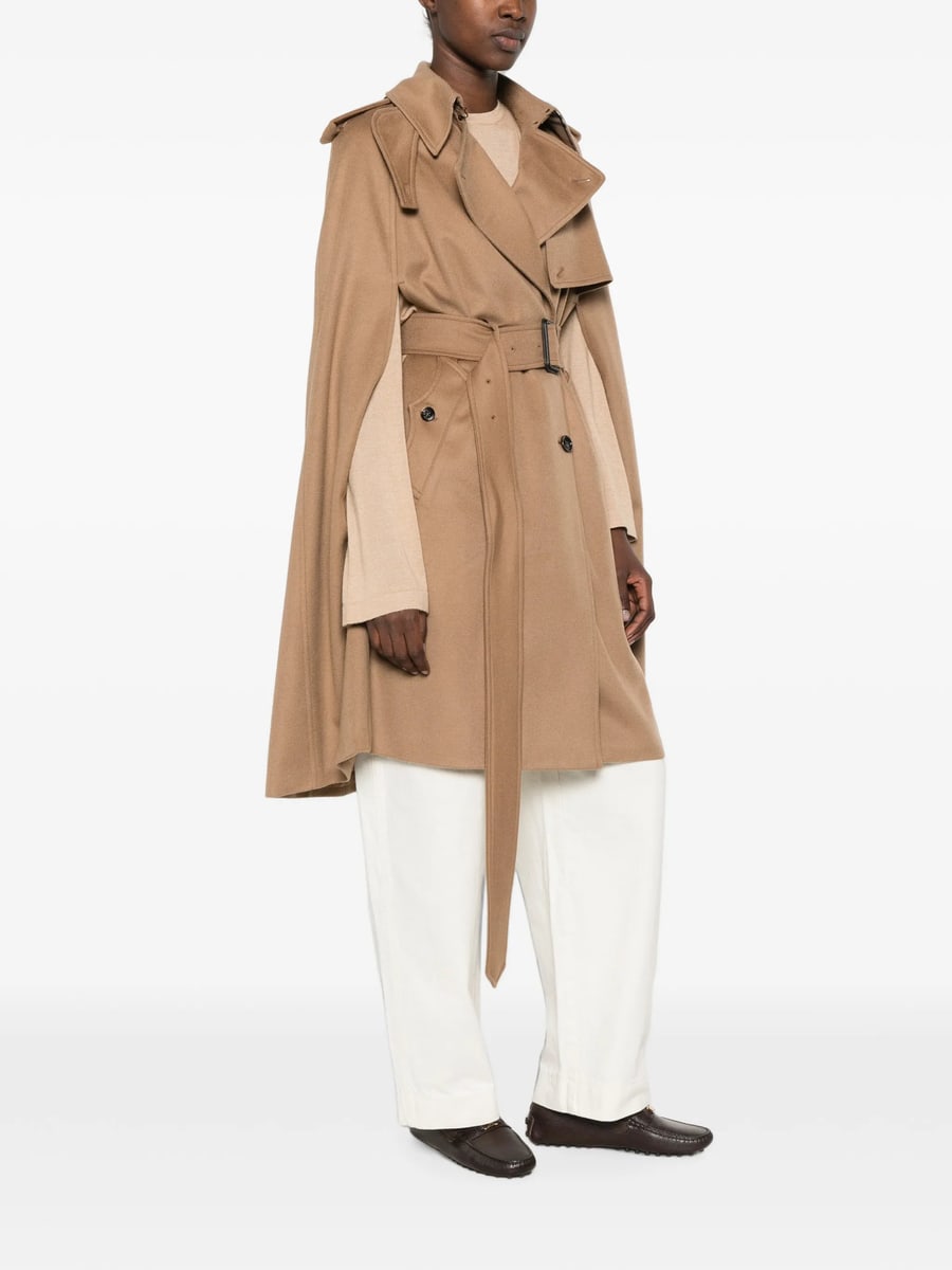 Burberry Burberry Belted Cape, view 3