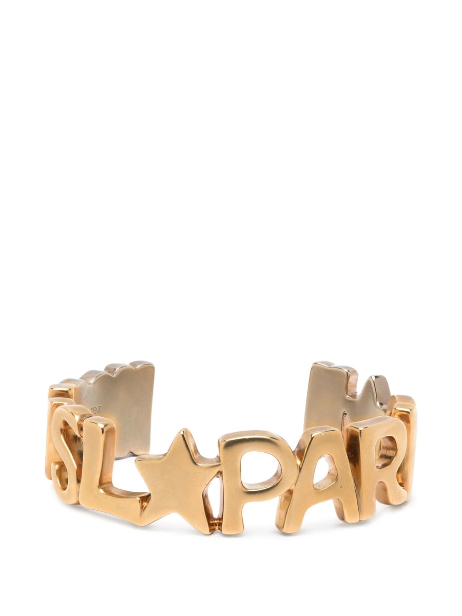 Saint Laurent Saint Laurent Logo Star Bracelet