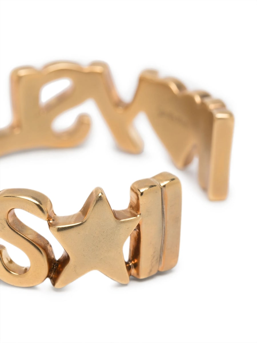 Saint Laurent Saint Laurent Logo Star Bracelet, view 3