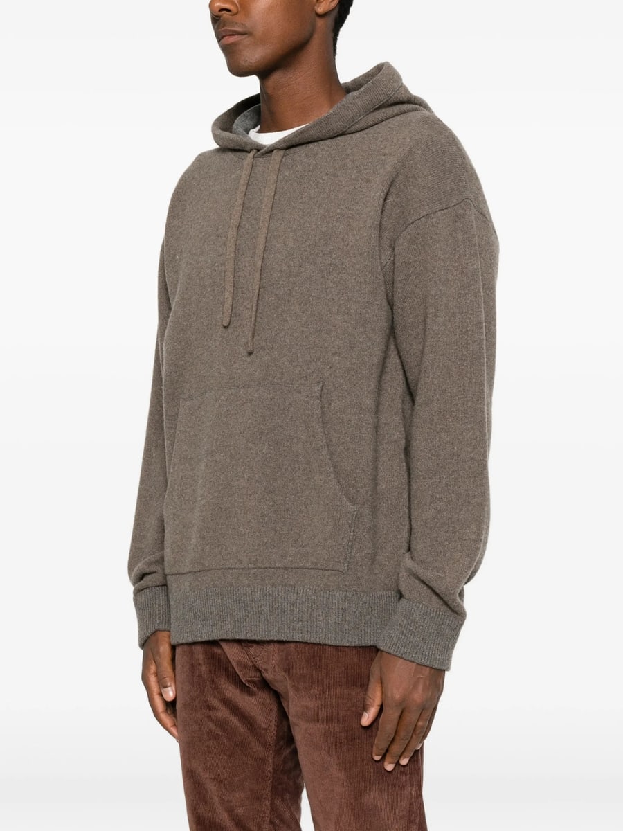 Roberto Collina Roberto Collina Front-pouch Hoodie, view 4