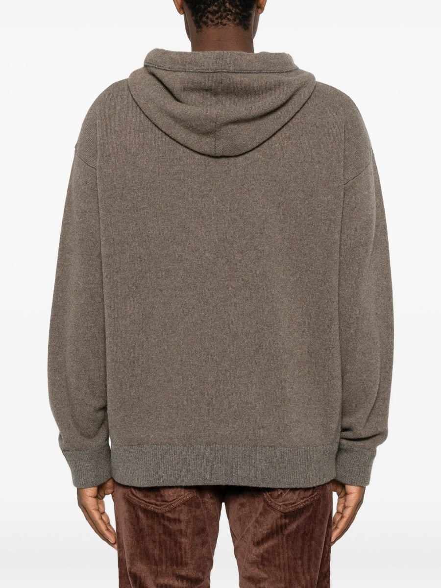 Roberto Collina Roberto Collina Front-pouch Hoodie, view 5