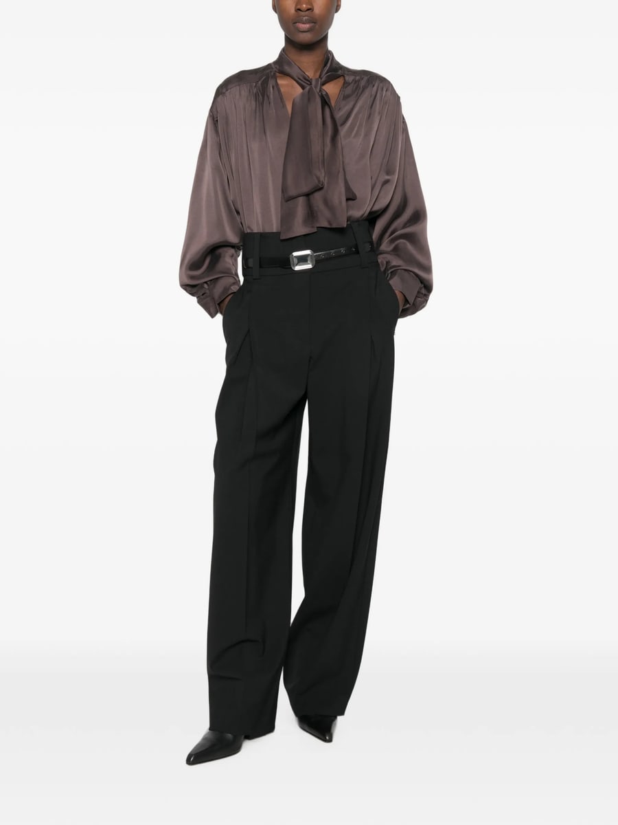 The Andamane The Andamane Mathilda Gathered Blouse, view 3