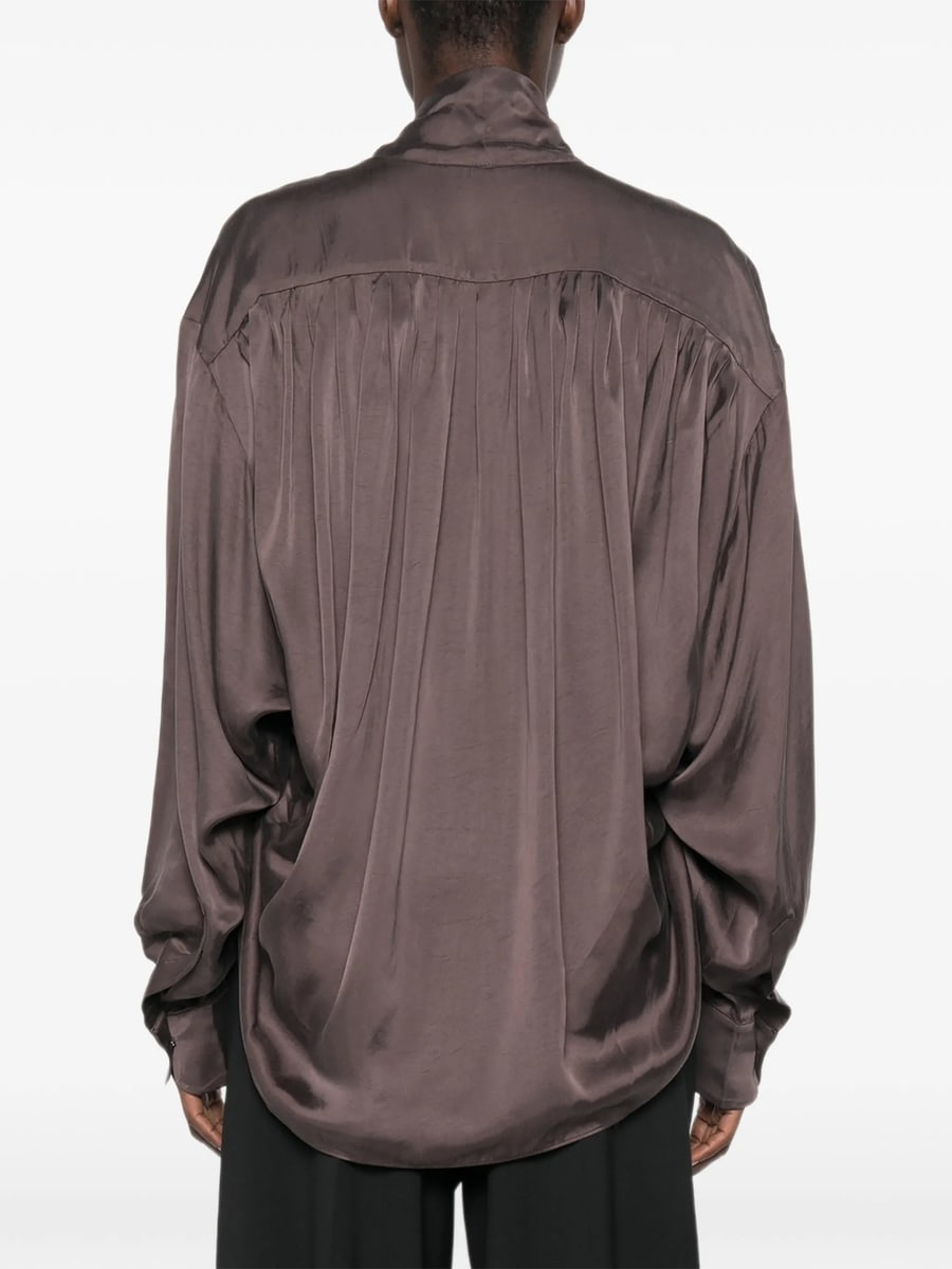 The Andamane The Andamane Mathilda Gathered Blouse, view 5