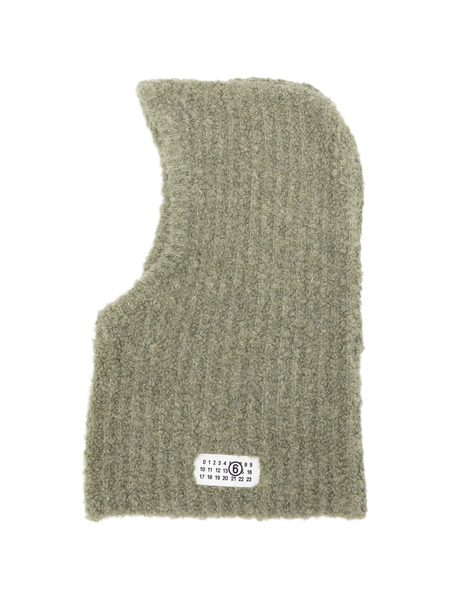 MM6 Maison Margiela Mm6 Maison Margiela Logo-patch Balaclava