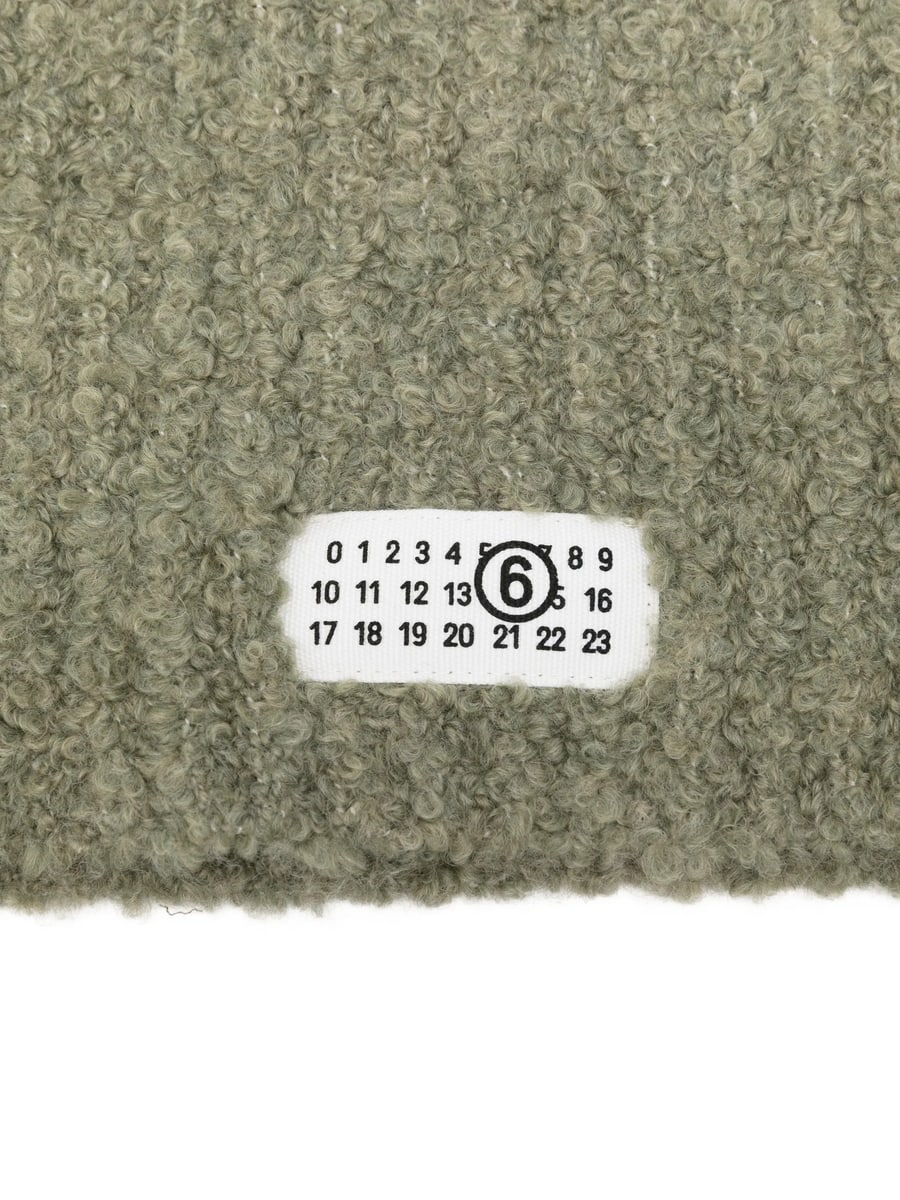 MM6 Maison Margiela Mm6 Maison Margiela Logo-patch Balaclava, view 3