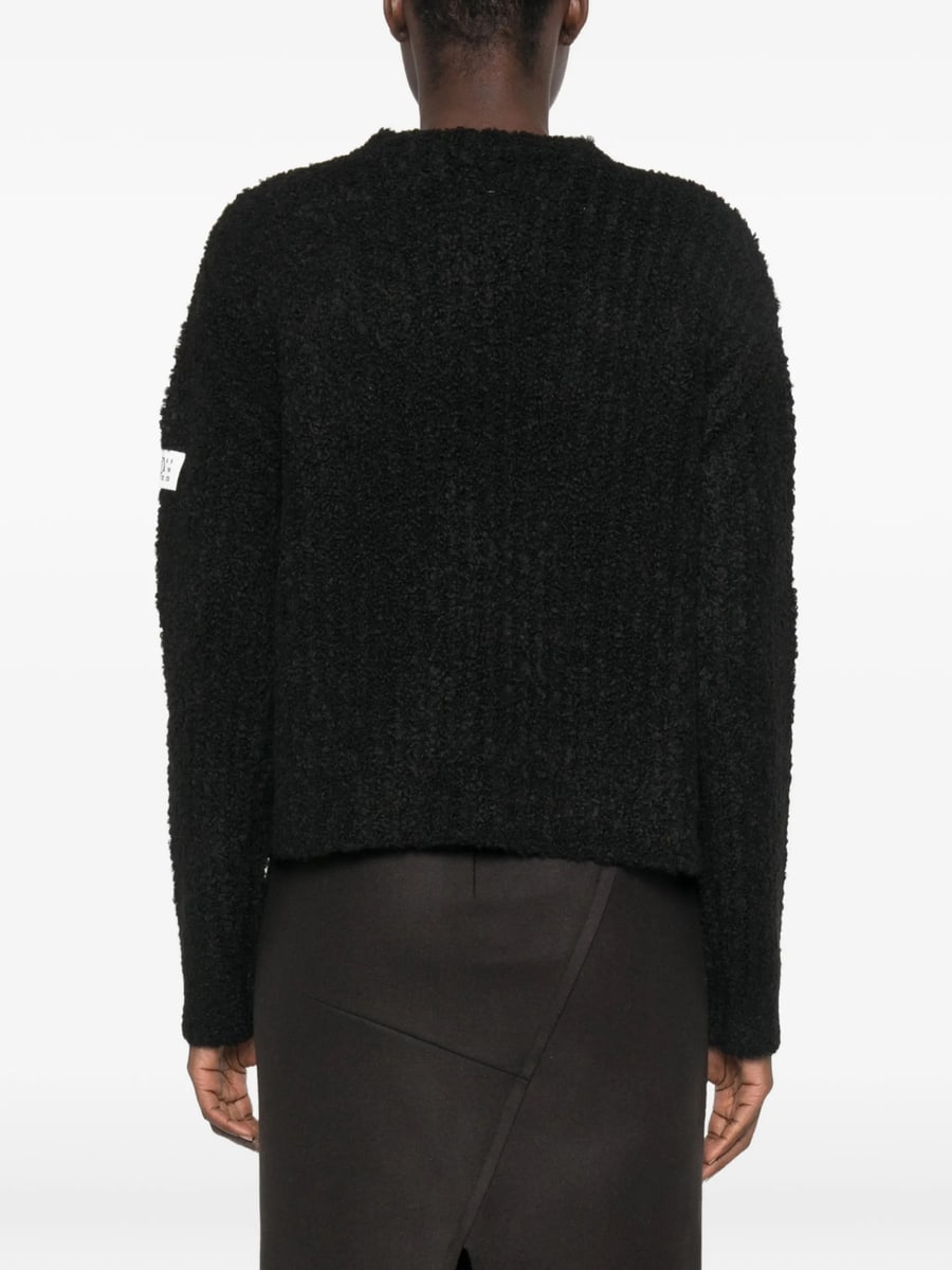 MM6 Maison Margiela Mm6 Maison Margiela Logo-patch Sweater, view 2