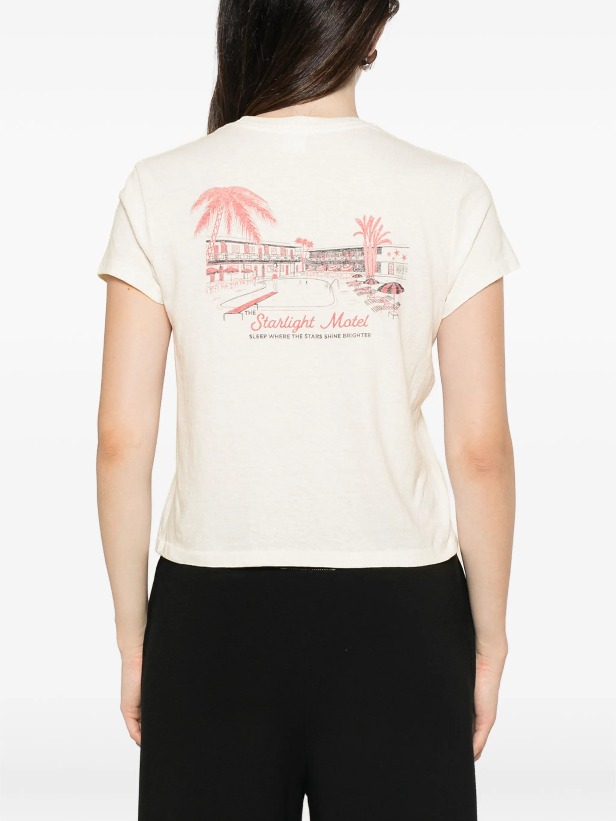 Re/done Re/done Graphic-print Short-sleeve T-shirt, view 2