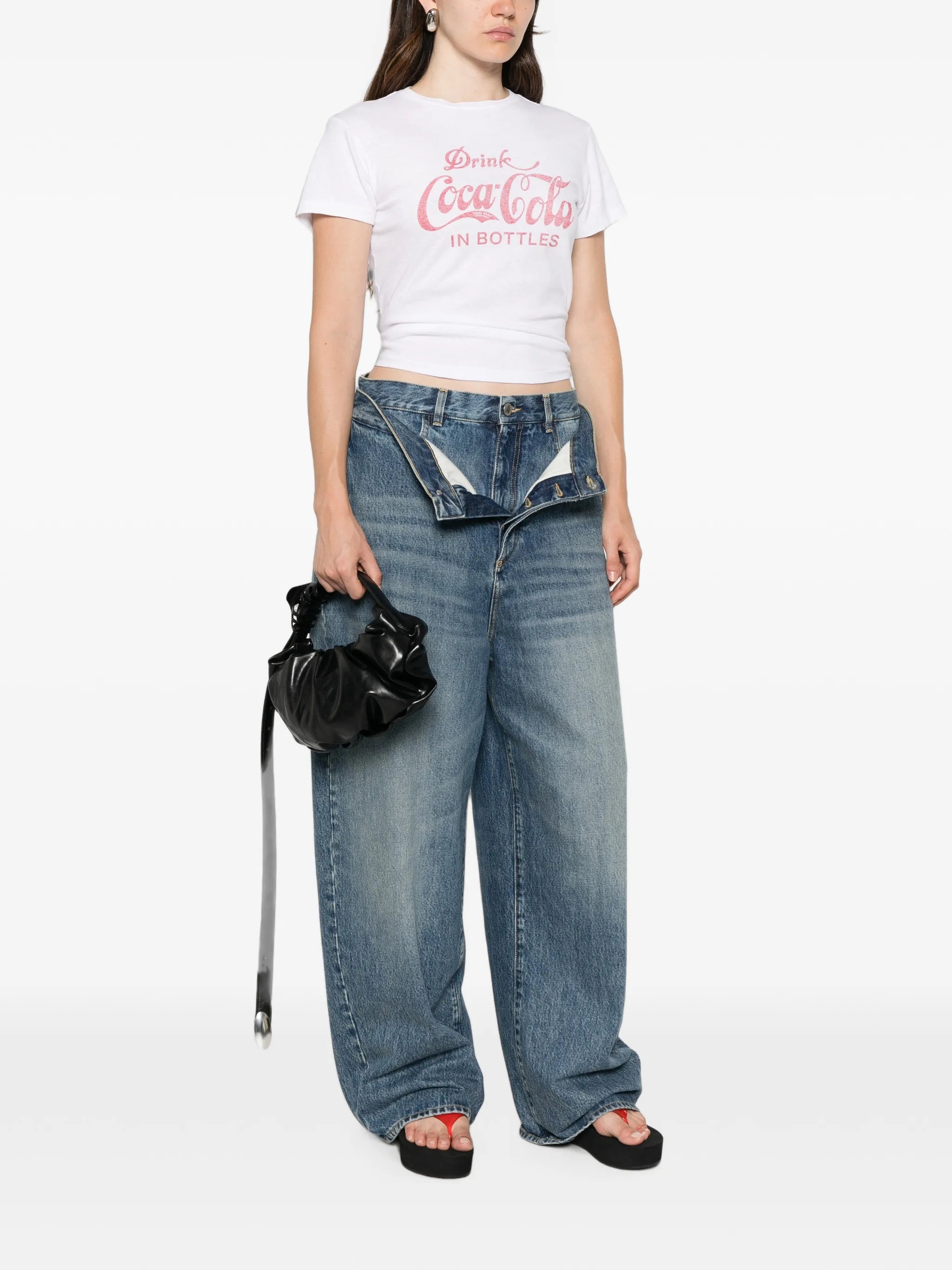 Re/done Re/done X Coca Cola Graphic-print T-shirt, view 2