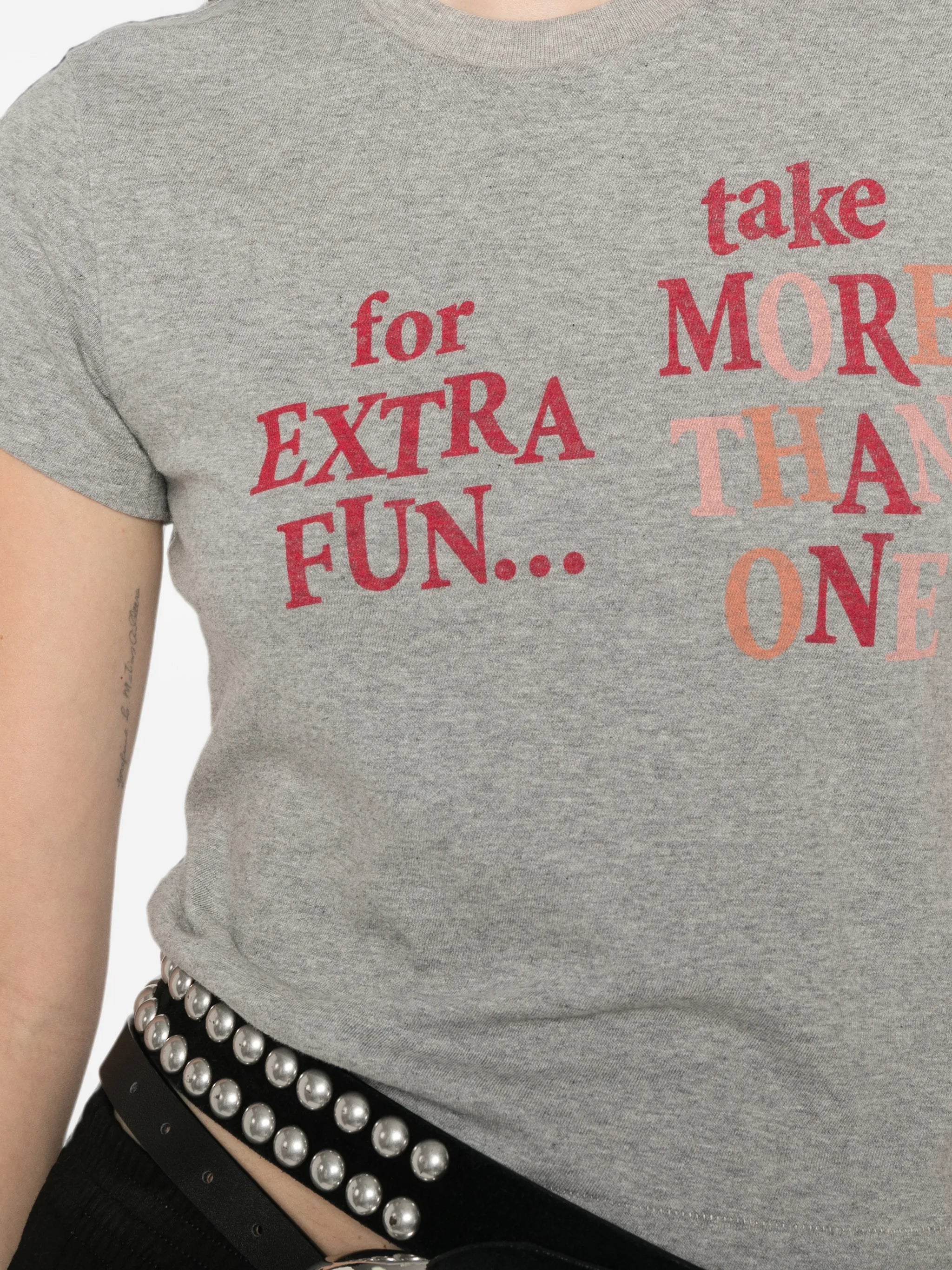 Re/done Re/done X Coca Cola Slogan-print T-shirt, view 2