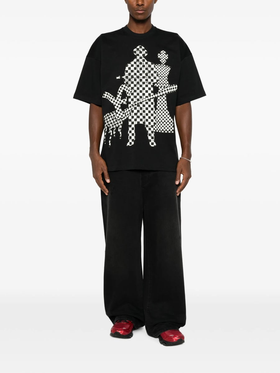 Pdf Pdf Graphic-print T-shirt, view 4
