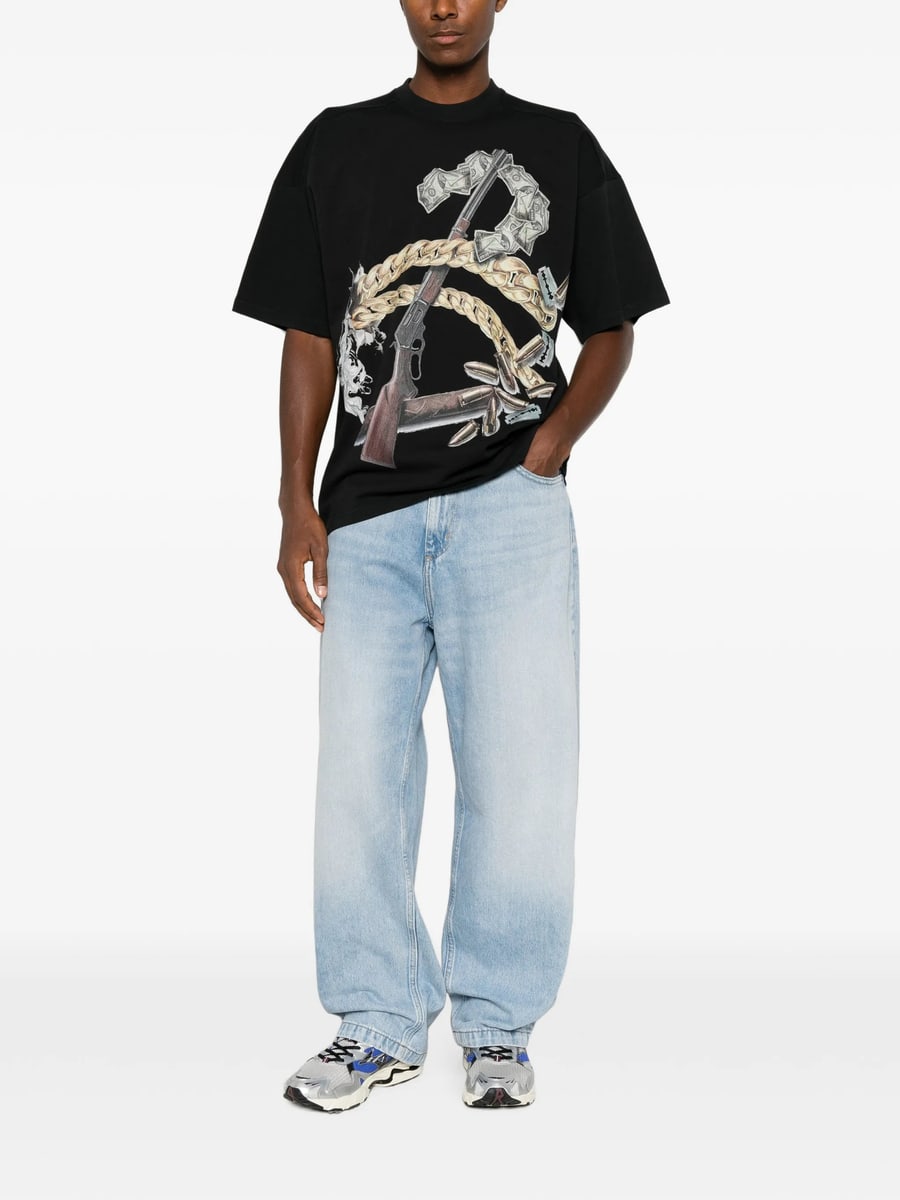 Pdf Pdf Graphic-print T-shirt, view 3