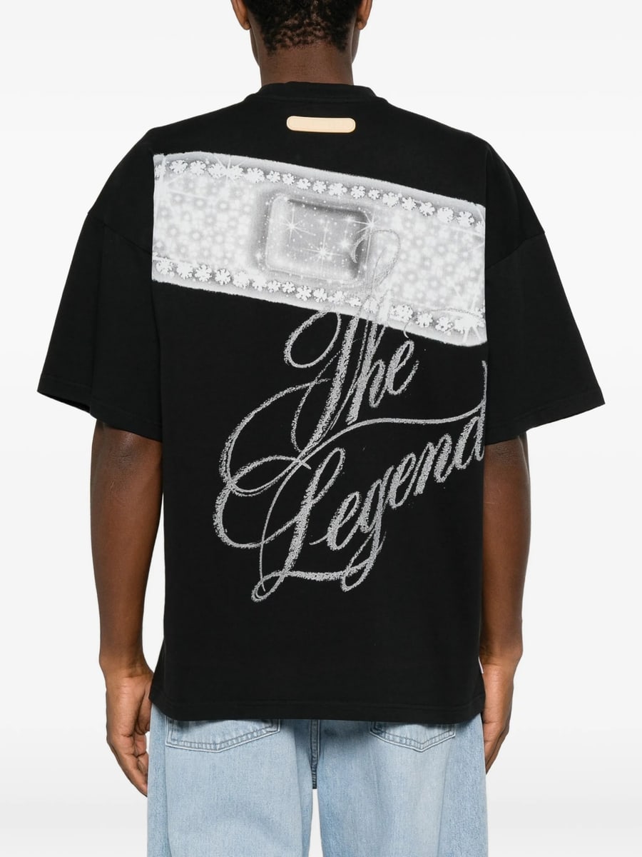 Pdf Pdf Graphic-print T-shirt, view 4