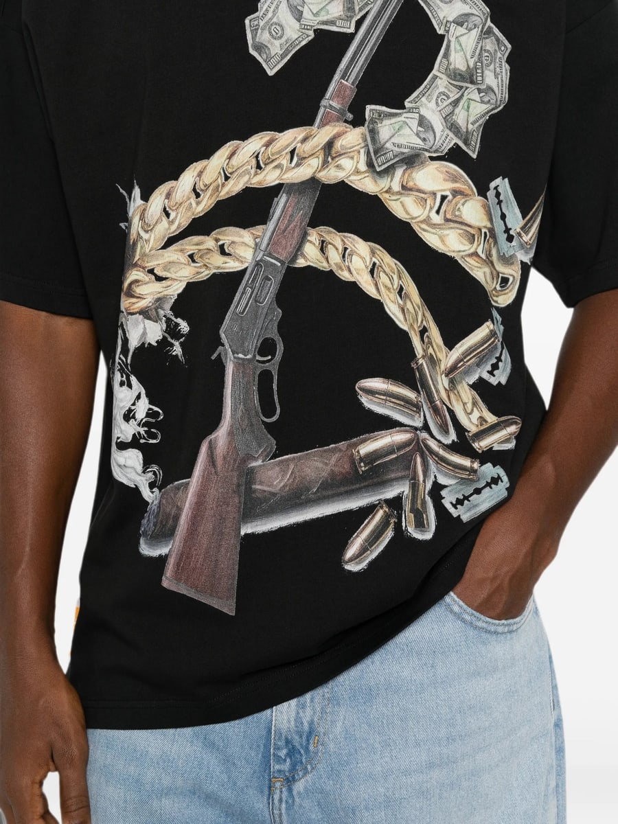 Pdf Pdf Graphic-print T-shirt, view 5