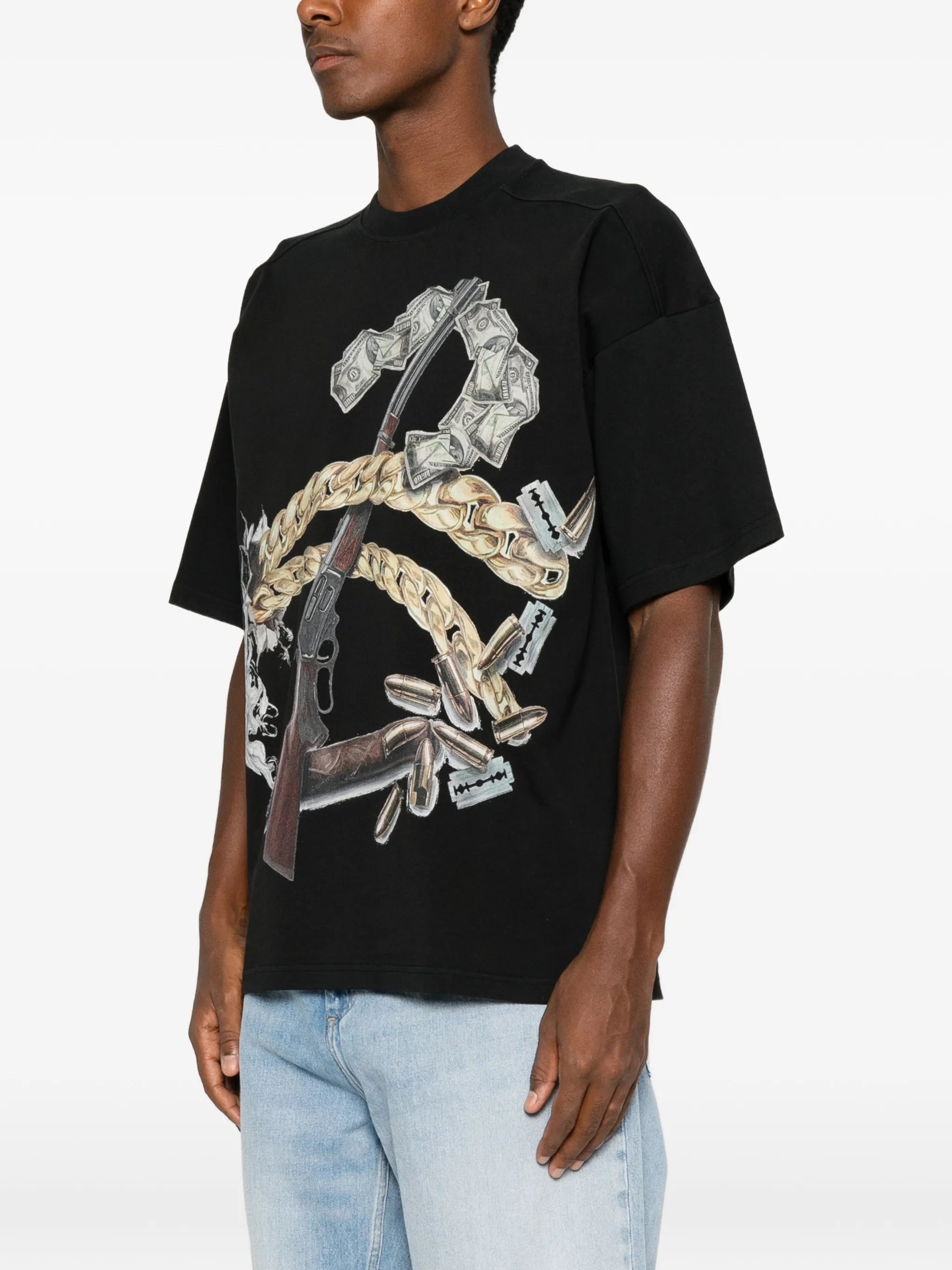 Pdf Pdf Graphic-print T-shirt, view 2