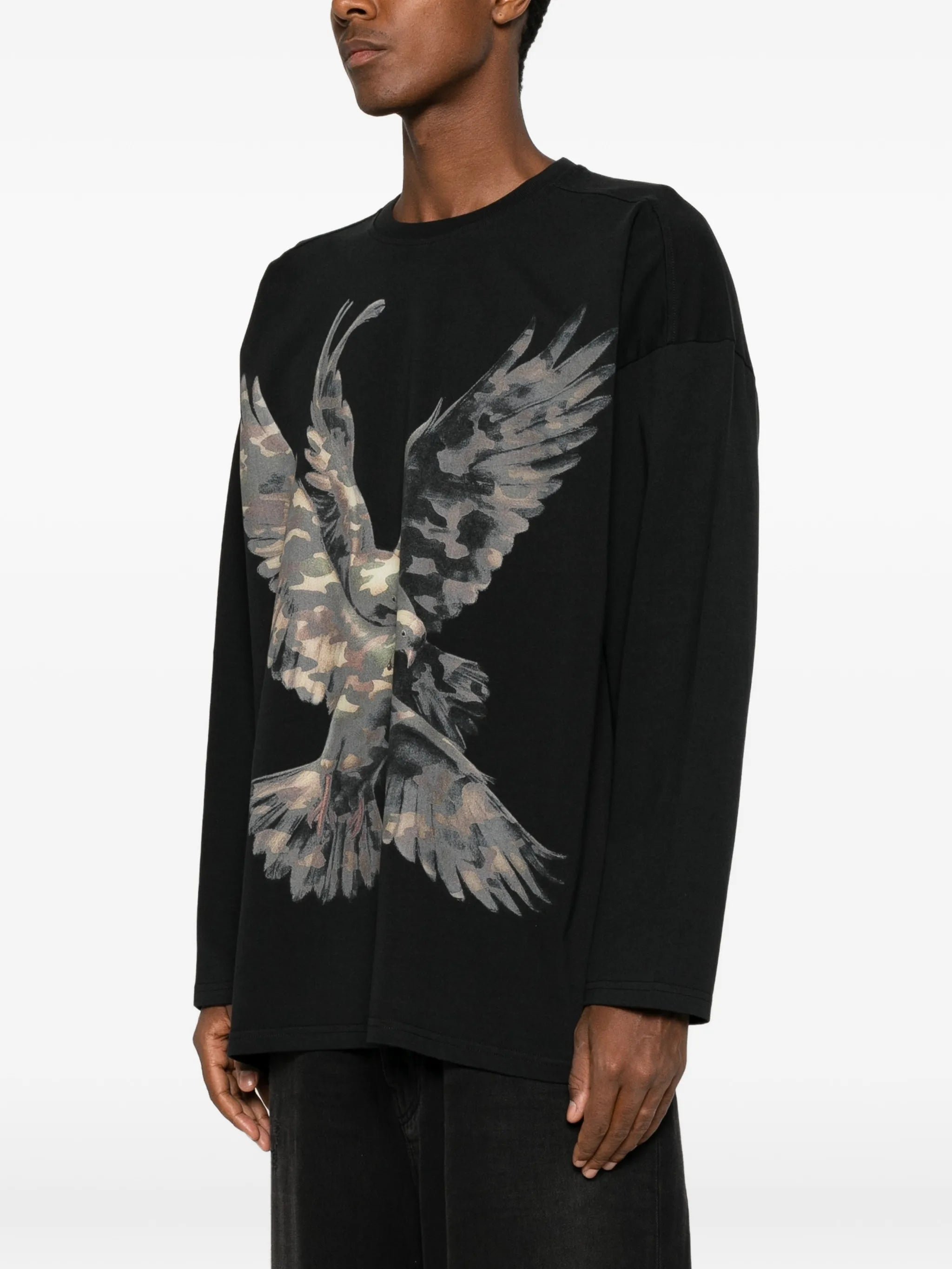 Pdf Pdf Graphic-print Long-sleeves Sweatshirt, view 2