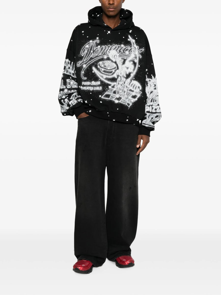Pdf Pdf Graphic-print Hoodie, view 5