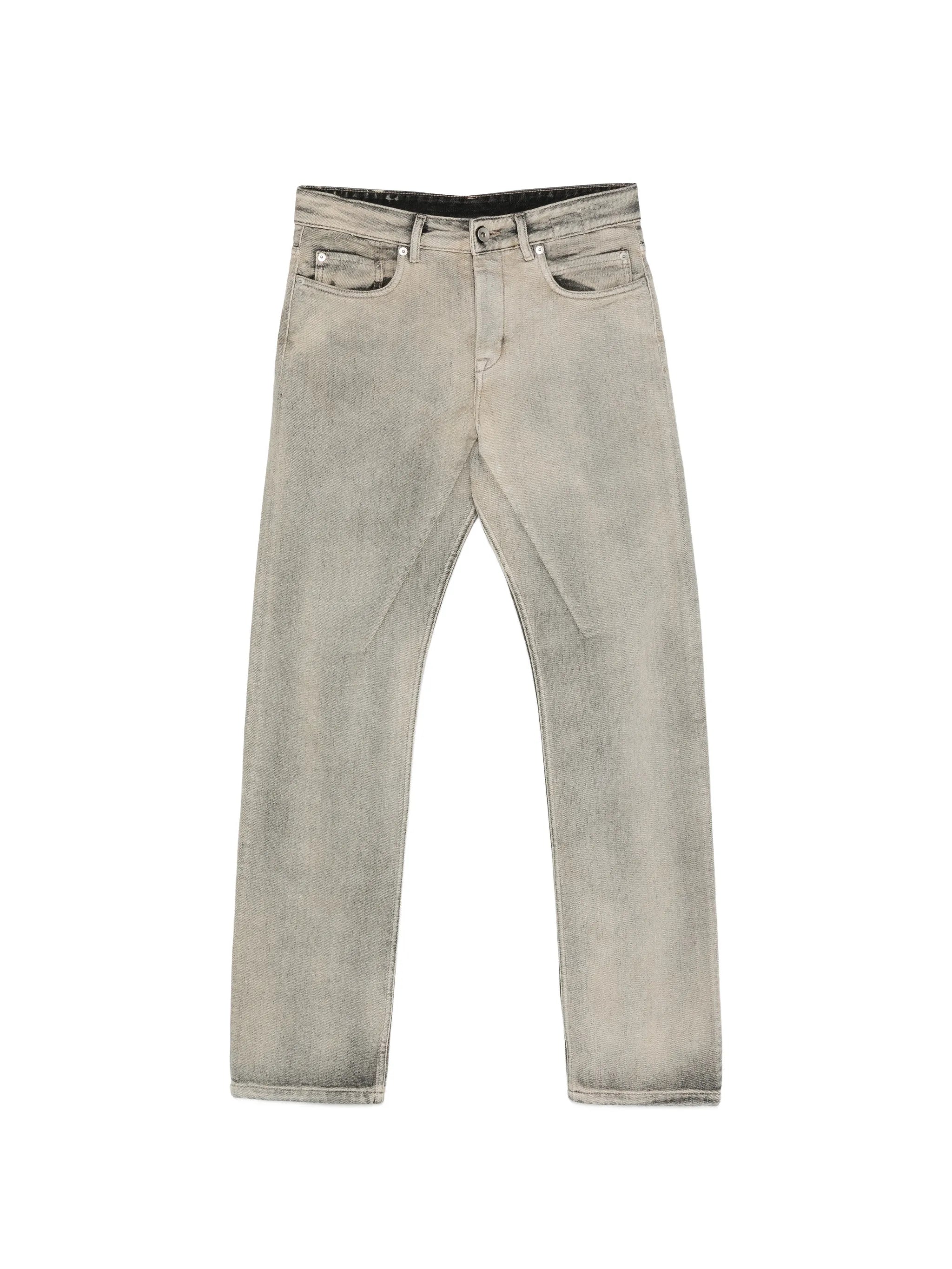 Rick Owens DRKSHDW Rick Owens Drkshdw Fog Cut Faded-effect Jeans