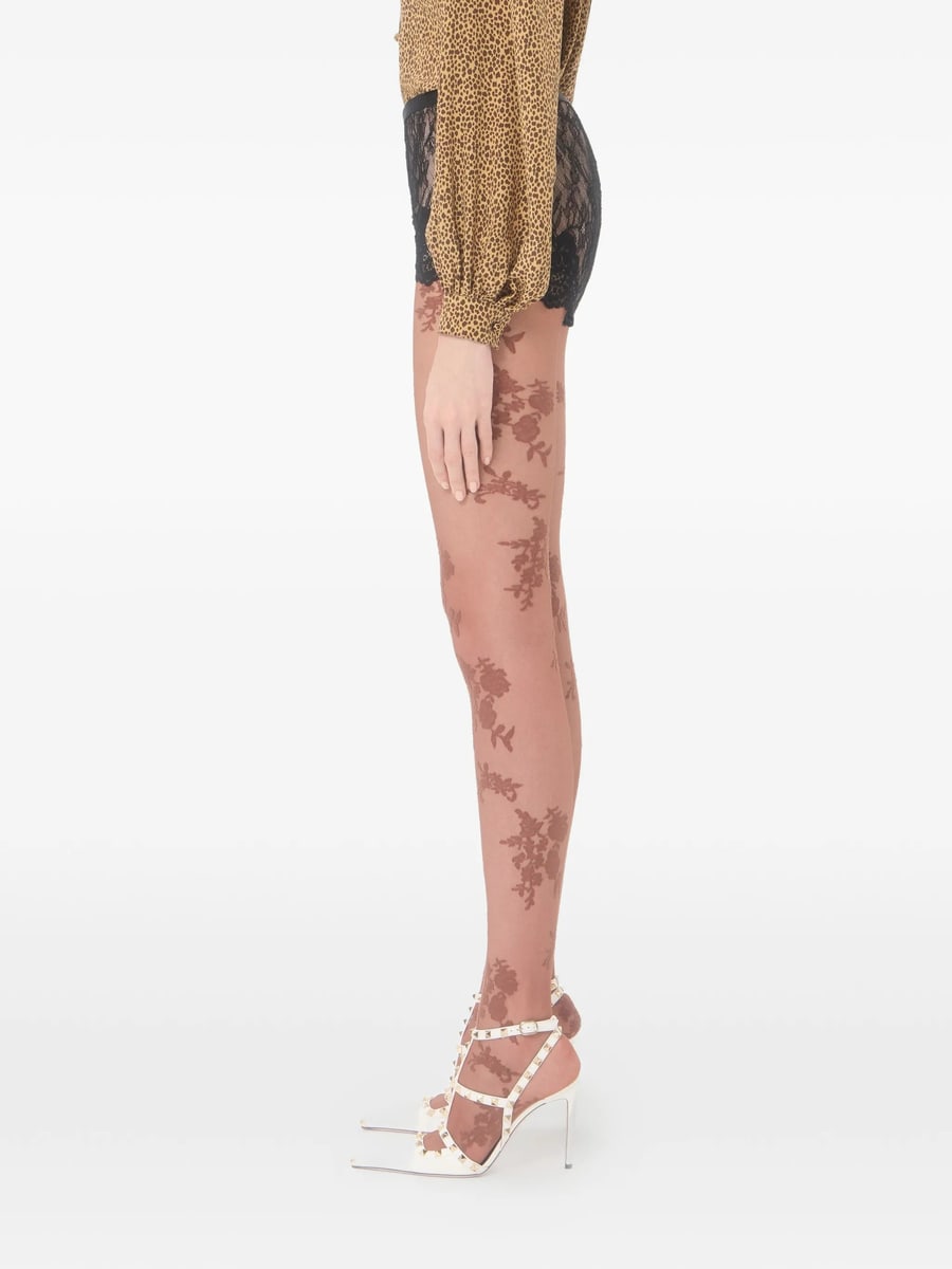 Valentino Valentino Lace Culottes, view 4