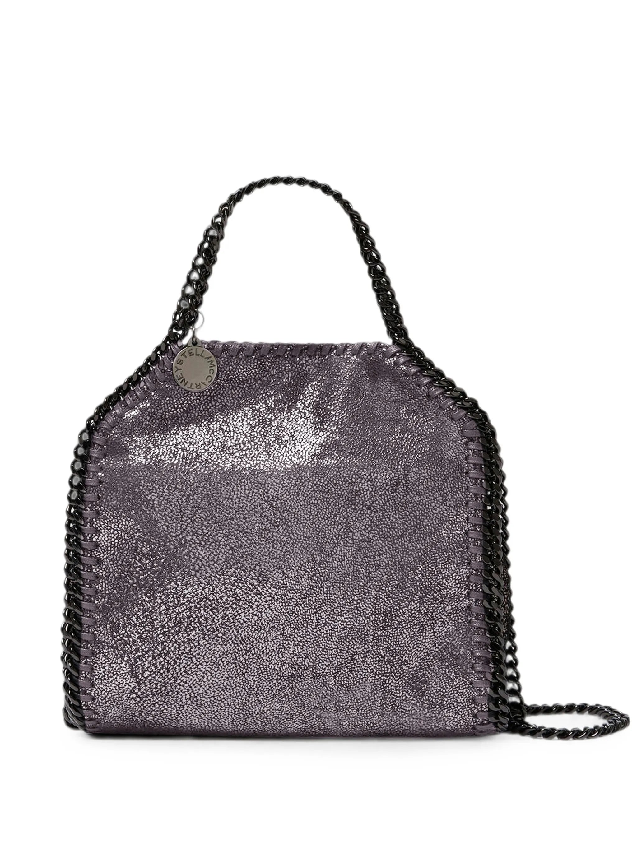 Stella McCartney Stella Mccartney Falabella Metallic-effect Tote Bag