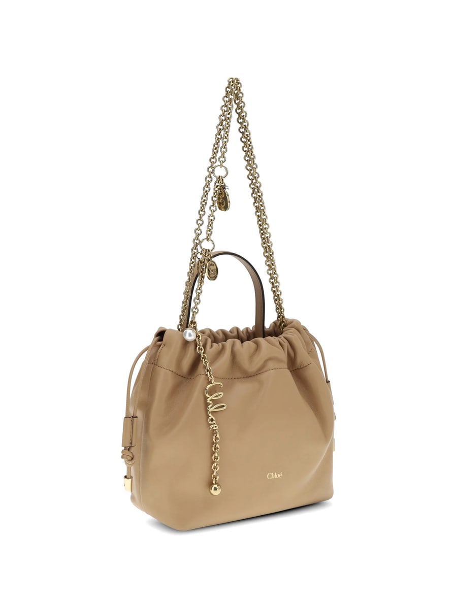 Chloé Chloé Chain Charm Bucket Bag, view 3