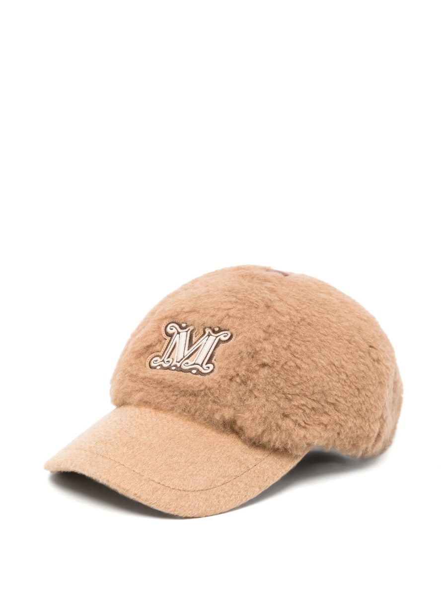 Max Mara Max Mara Modico Teddy  Baseball Cap