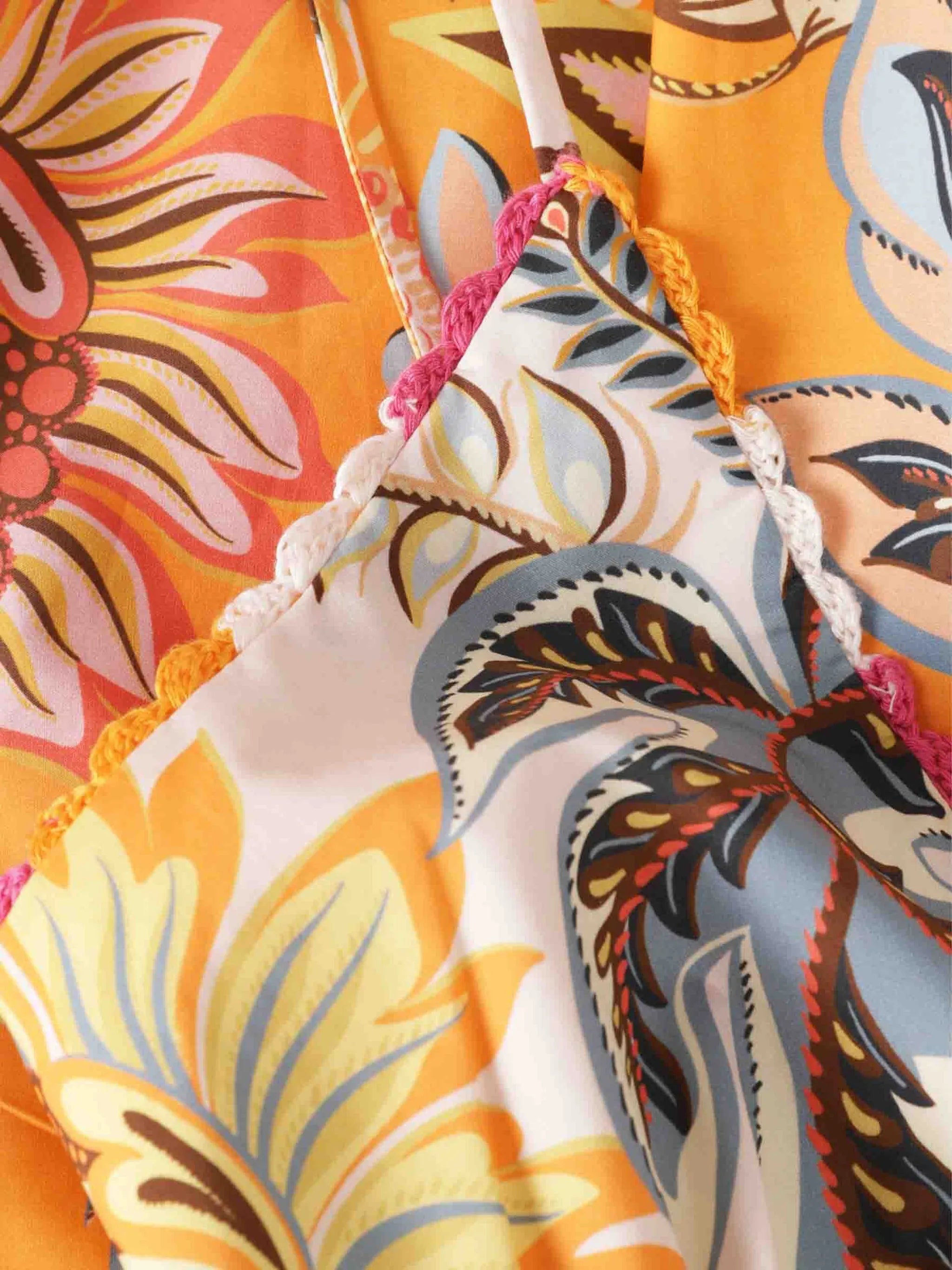Farm Rio Farm Rio Ligia Floral-print Maxi Dress, view 2