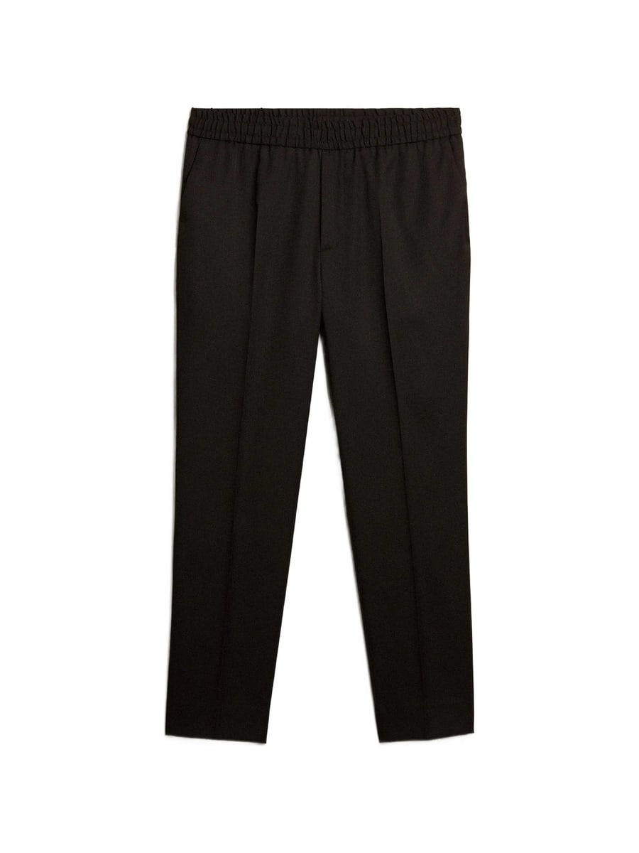 Golden Goose Golden Goose Logo-plaque Virgin Wool Trousers