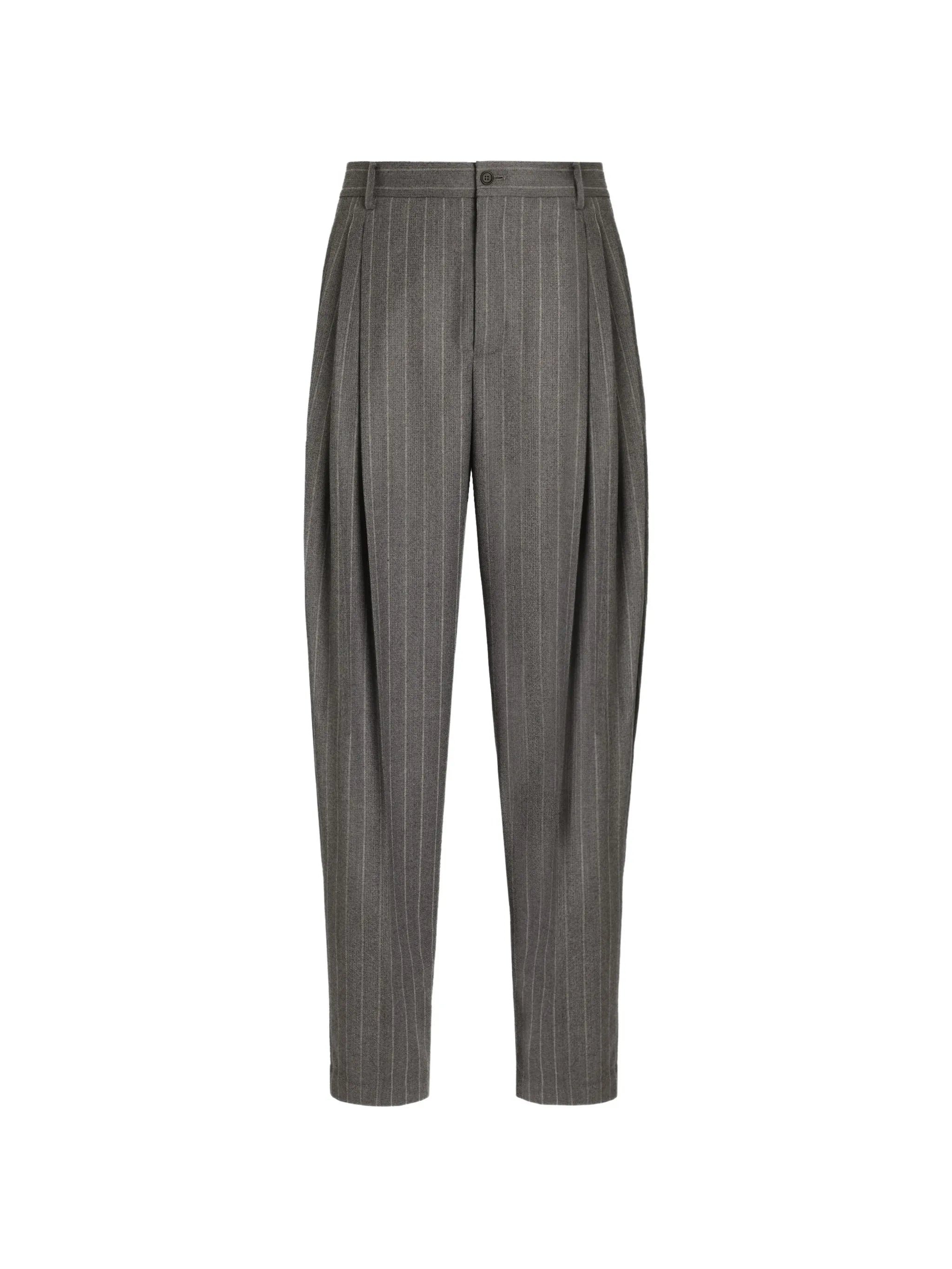 Dolce & Gabbana Dolce & Gabbana Pinstripe Virgin-wool Trousers