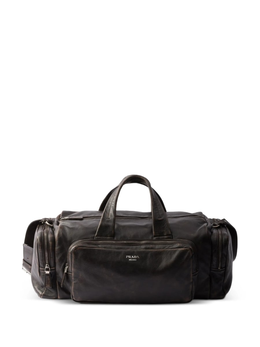 Prada Prada Nappa Leather Duffel Bag