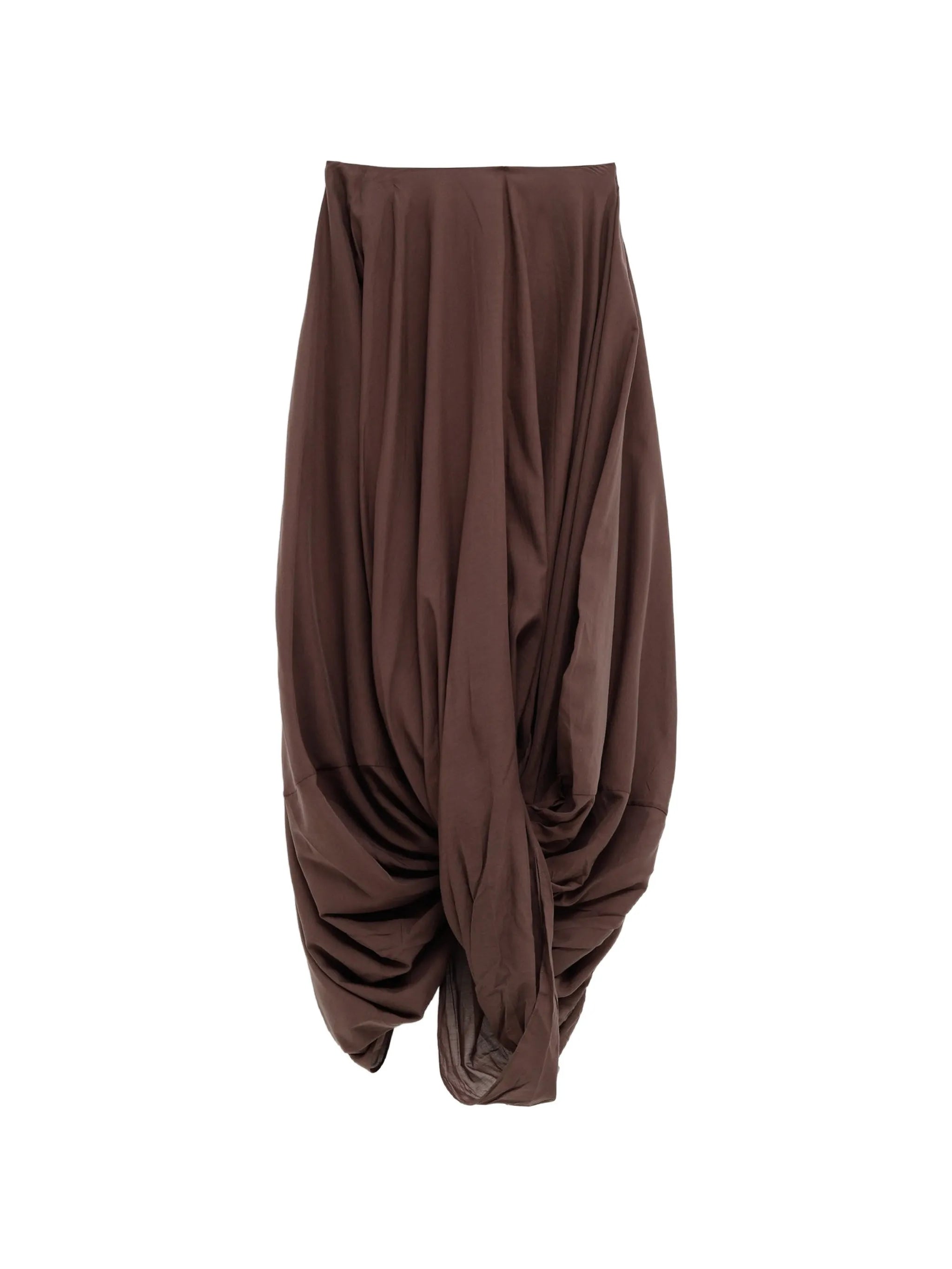 Toteme Toteme Cocoon Asymmetric Draped Skirt