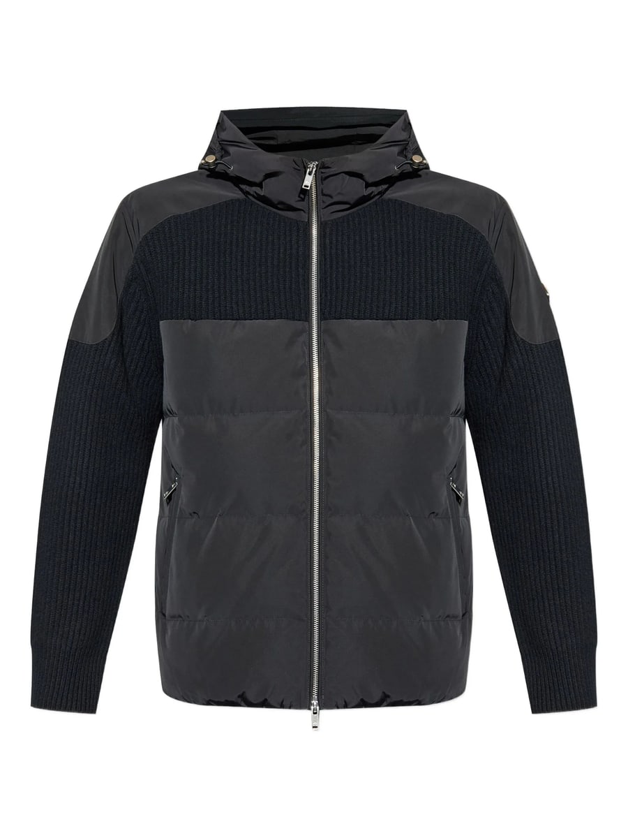 Moose Knuckles Moose Knuckles Ribbed-panel Quilted Padded Jacket