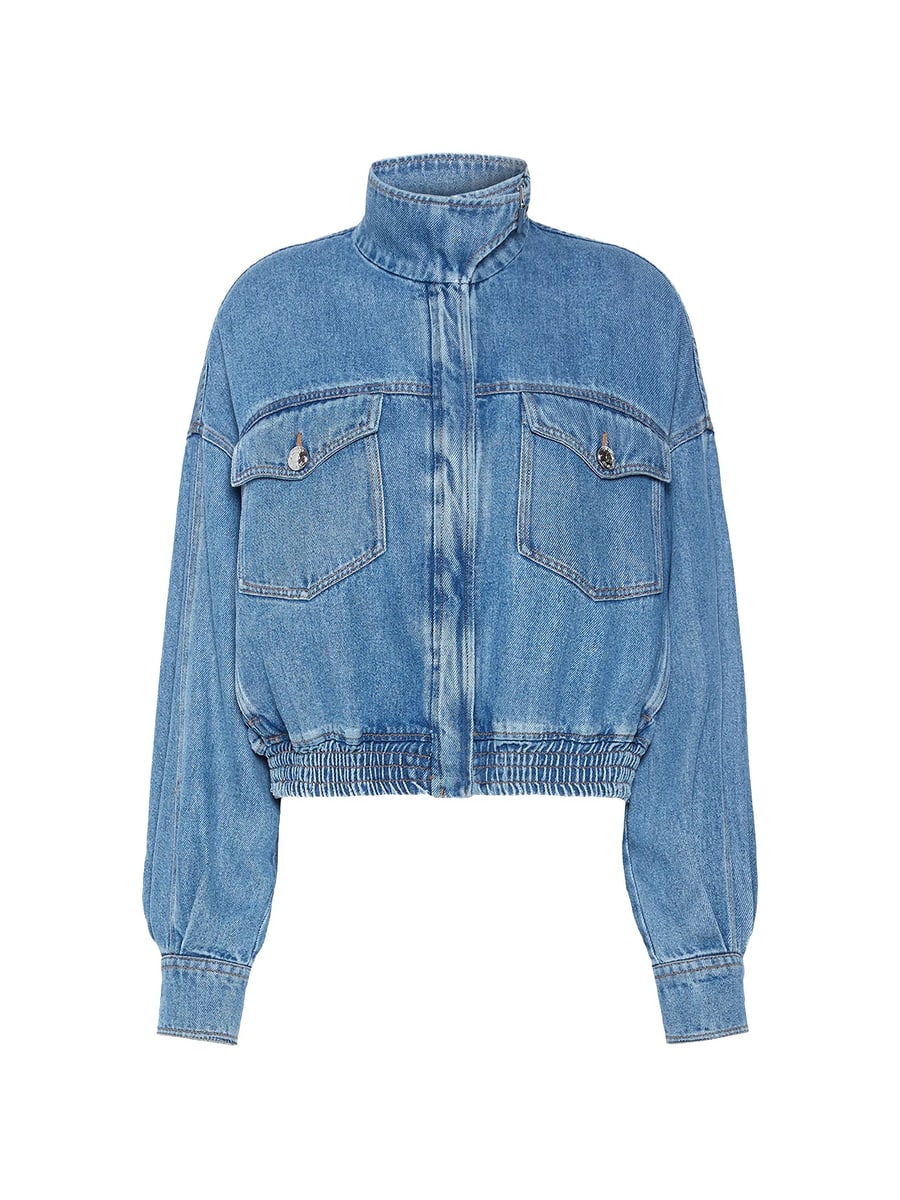 Sportmax Sportmax Elasticated-waist Denim Jacket