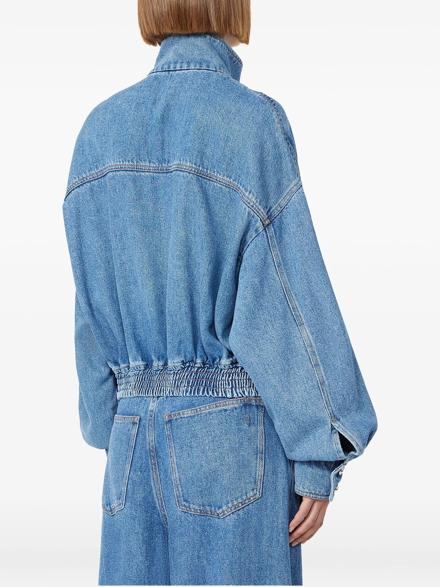 Sportmax Sportmax Elasticated-waist Denim Jacket, view 2