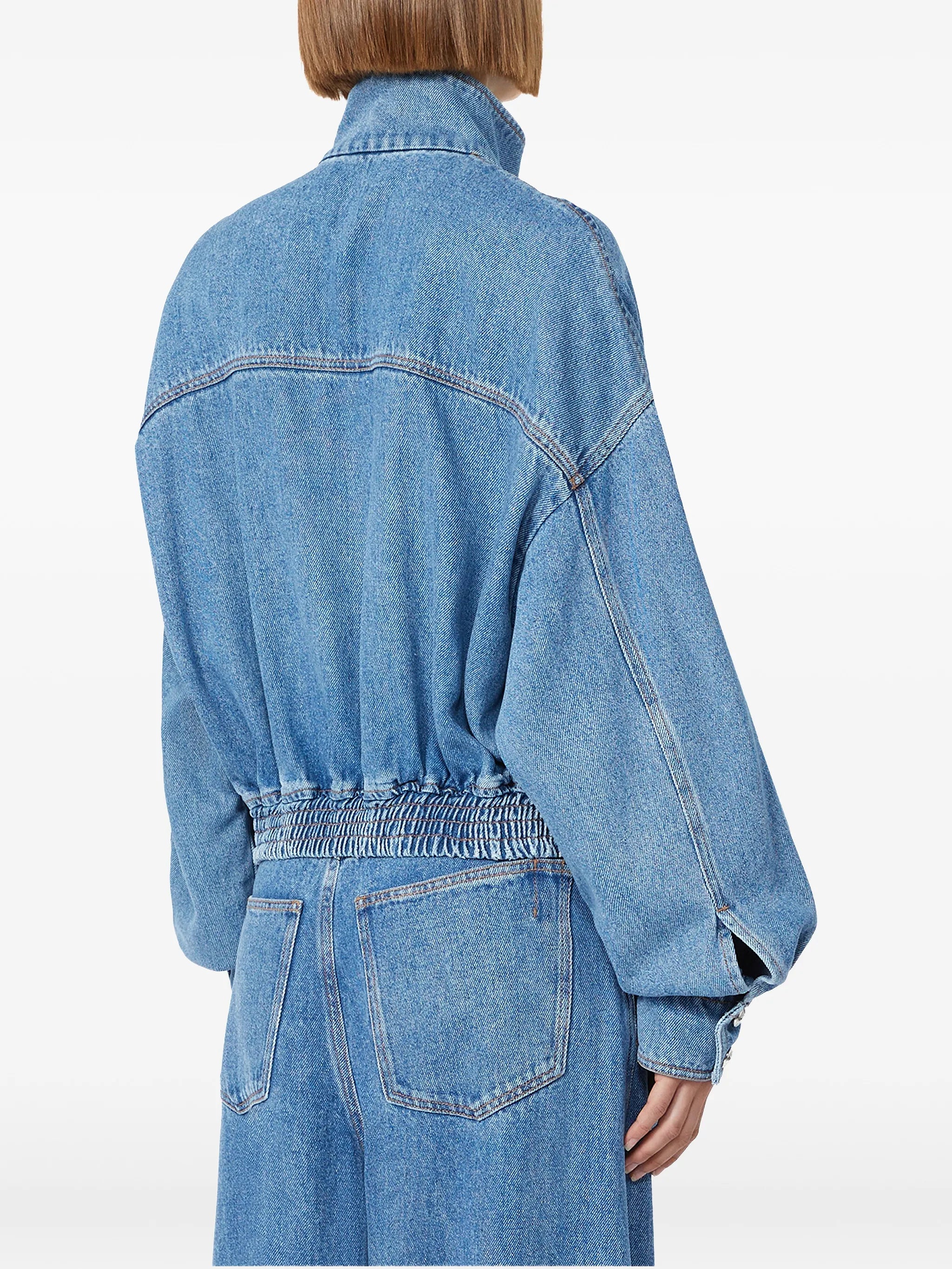 Sportmax Sportmax Elasticated-waist Denim Jacket, view 2