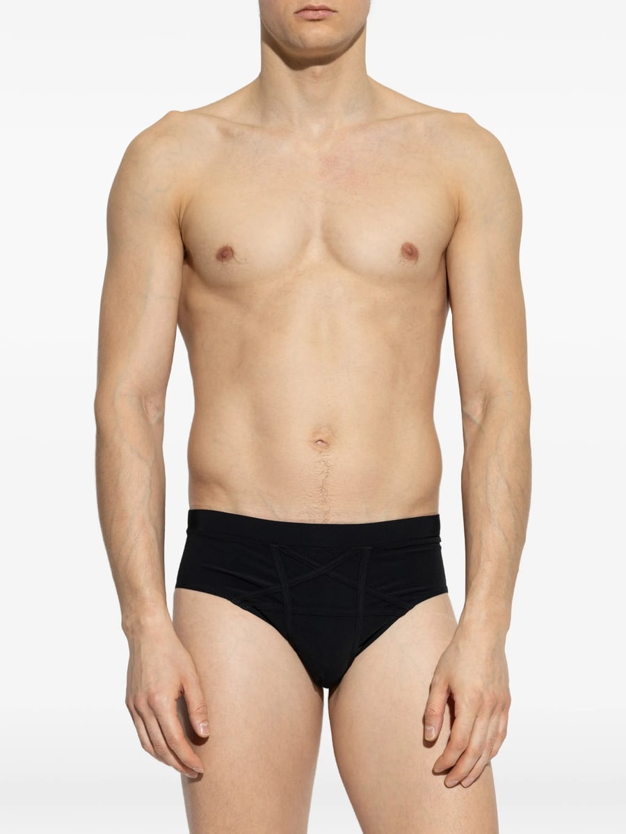 Rick Owens Rick Owens Pentagram Swim Trunk, view 3