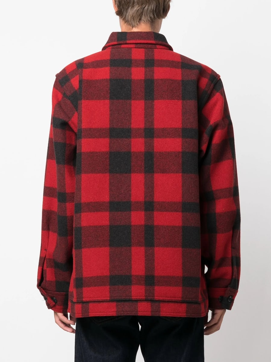 Filson Filson Check-pattern Wool Shirt Jacket, view 3