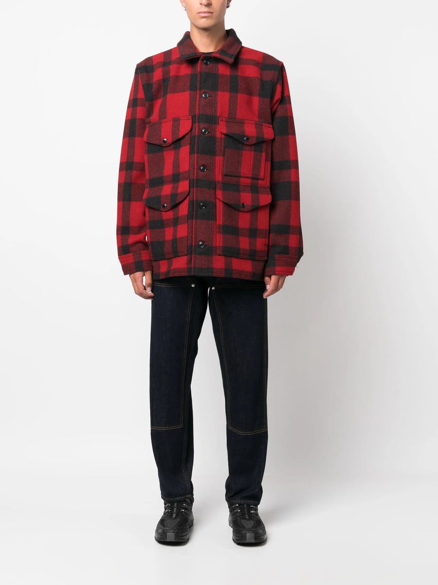Filson Filson Check-pattern Wool Shirt Jacket, view 5