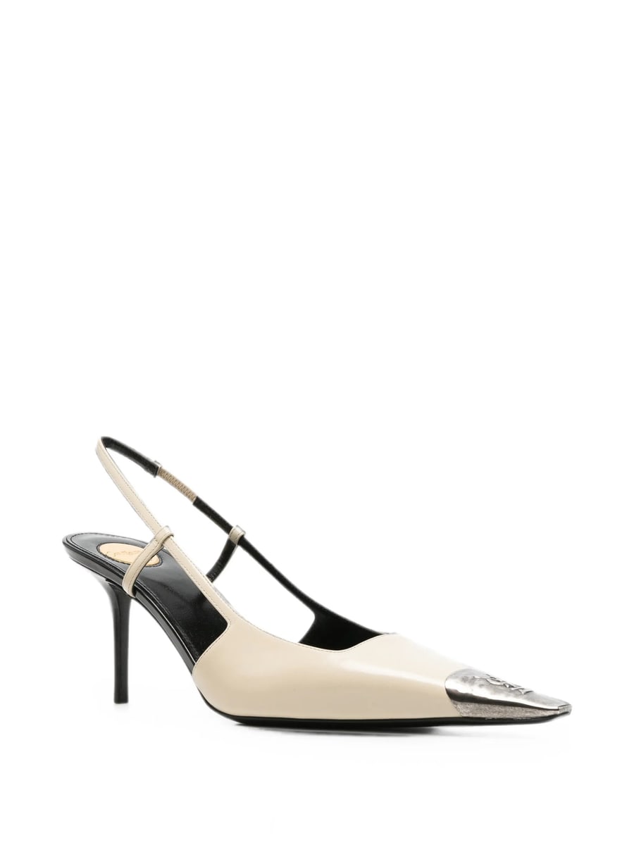Saint Laurent Saint Laurent Cassandre-plaque Pumps, view 4