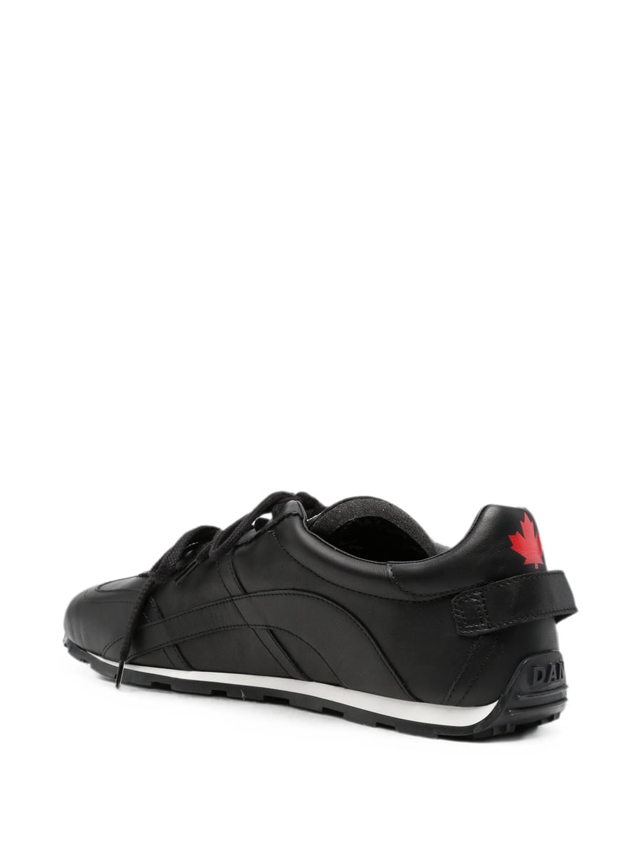 Dsquared2 Dsquared2 Maple-leaf Leather Sneakers, view 2