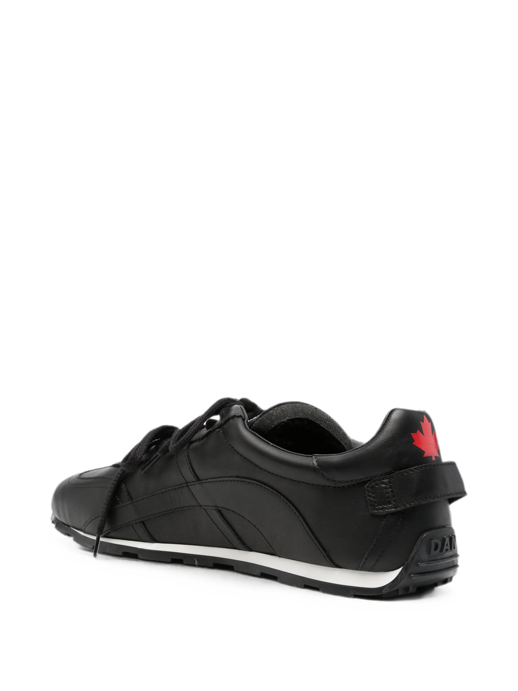 Dsquared2 Dsquared2 Maple-leaf Leather Sneakers, view 2