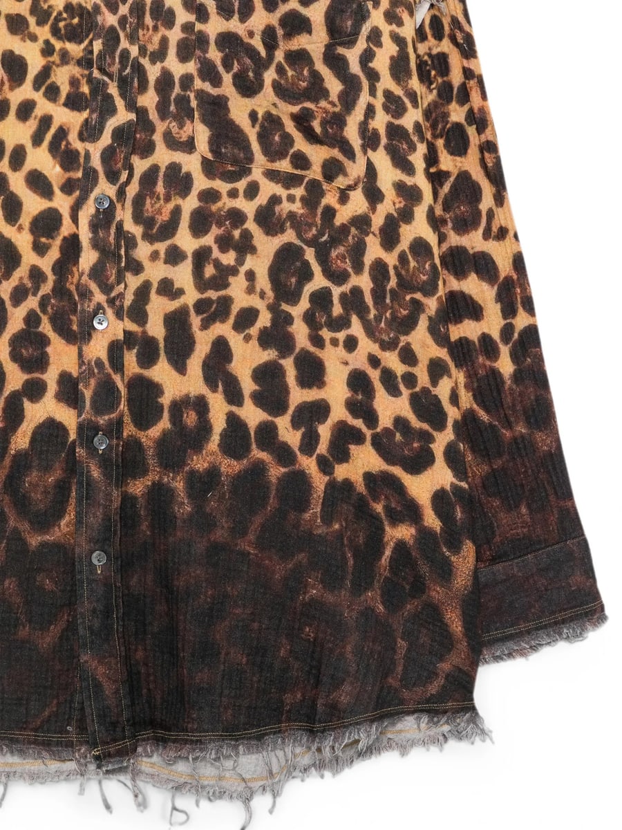 R13 R13 Leopard-print Shirt, view 2