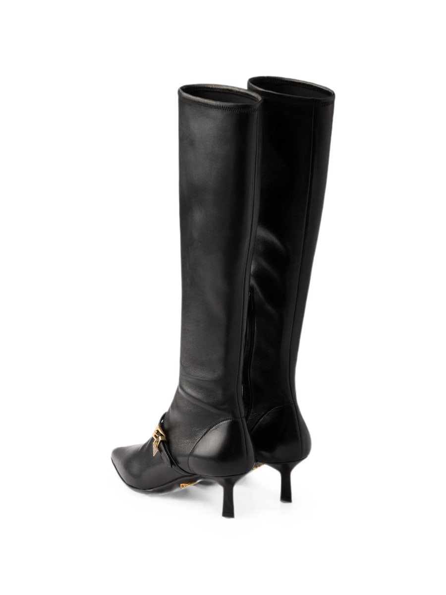 Prada Prada Stretch Nappa Leather Boots, view 2