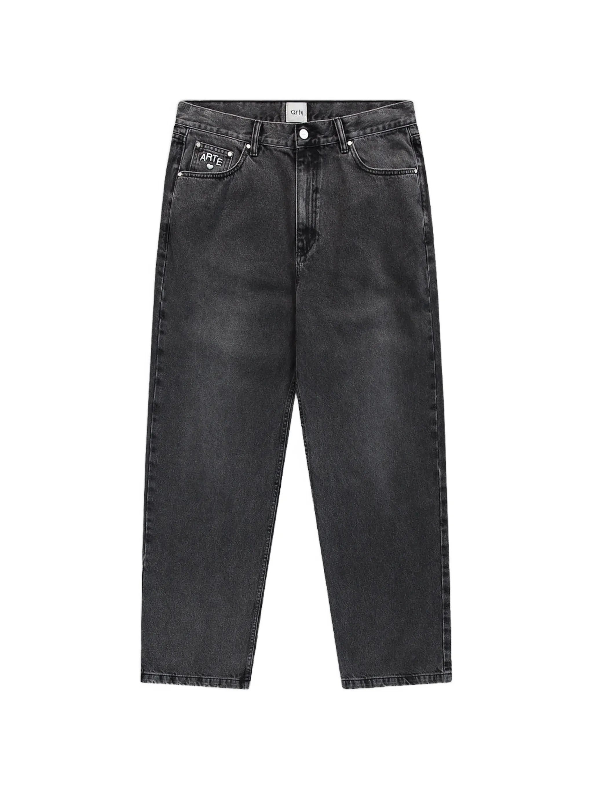 Arte Antwerp Arte Antwerp Faded-effect Logo-patch Jeans