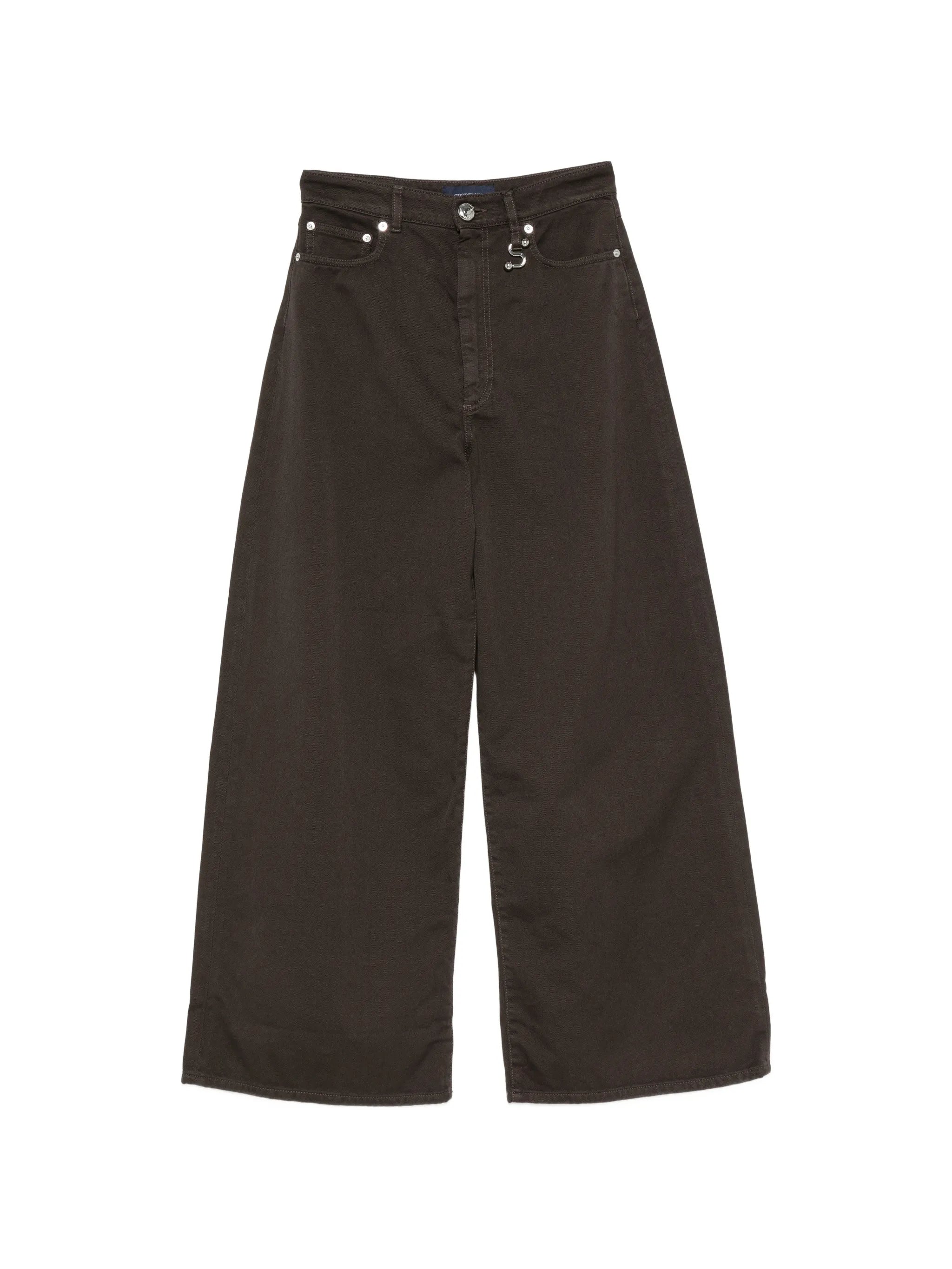 Sportmax Sportmax S-detail Wide-leg Jeans